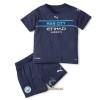 Officiële Voetbalshirt + Korte Broek Manchester City Derde 2021-22 - Kids